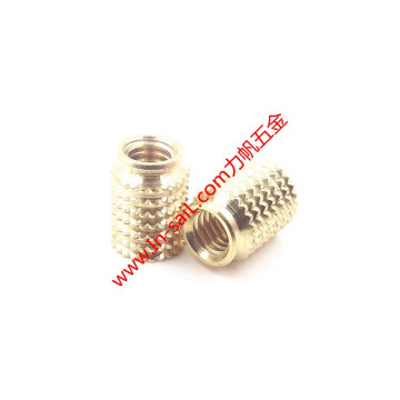 Diamond Outer- Knurled Insert Nut for Thermoplastic Material